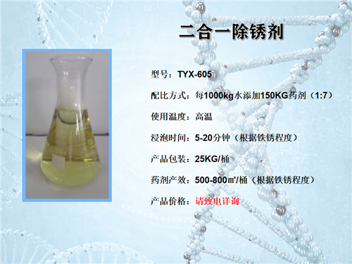 二合一除锈剂TYX605